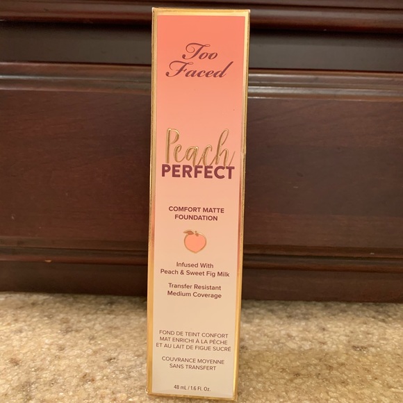Too Faced Other - Too Faced peach perfect matte foundation